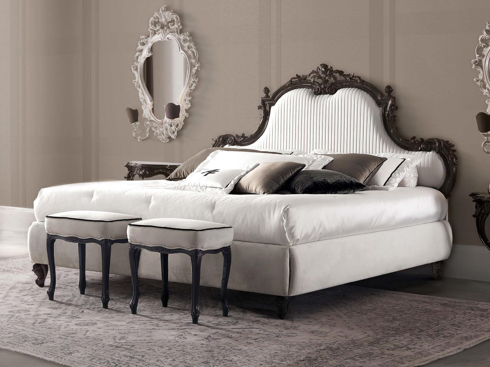 Upholstered fabric double bed | Tornabuoni by Andrea Fanfani