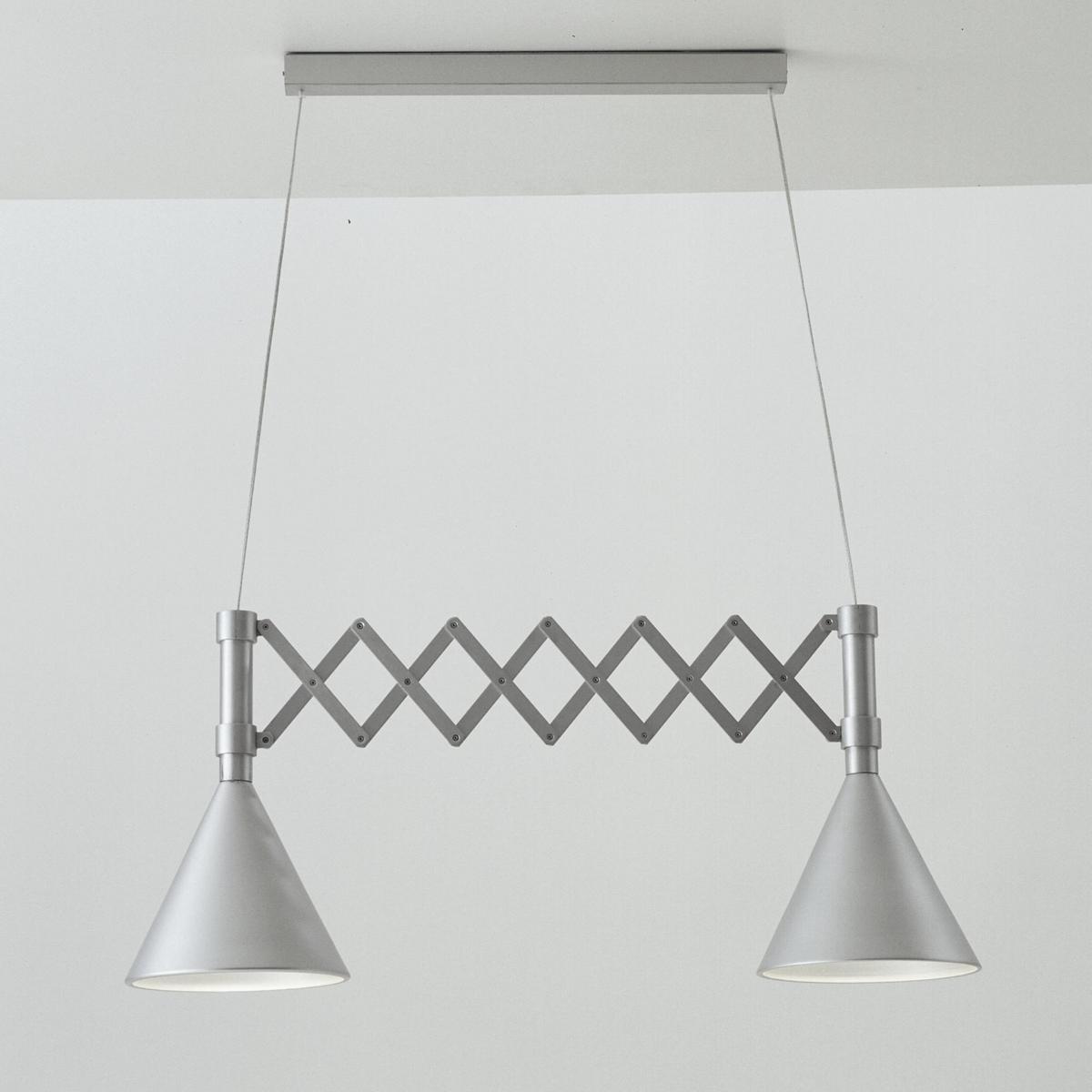 Anodized aluminium pendant lamp | Extensible by Ligne Roset