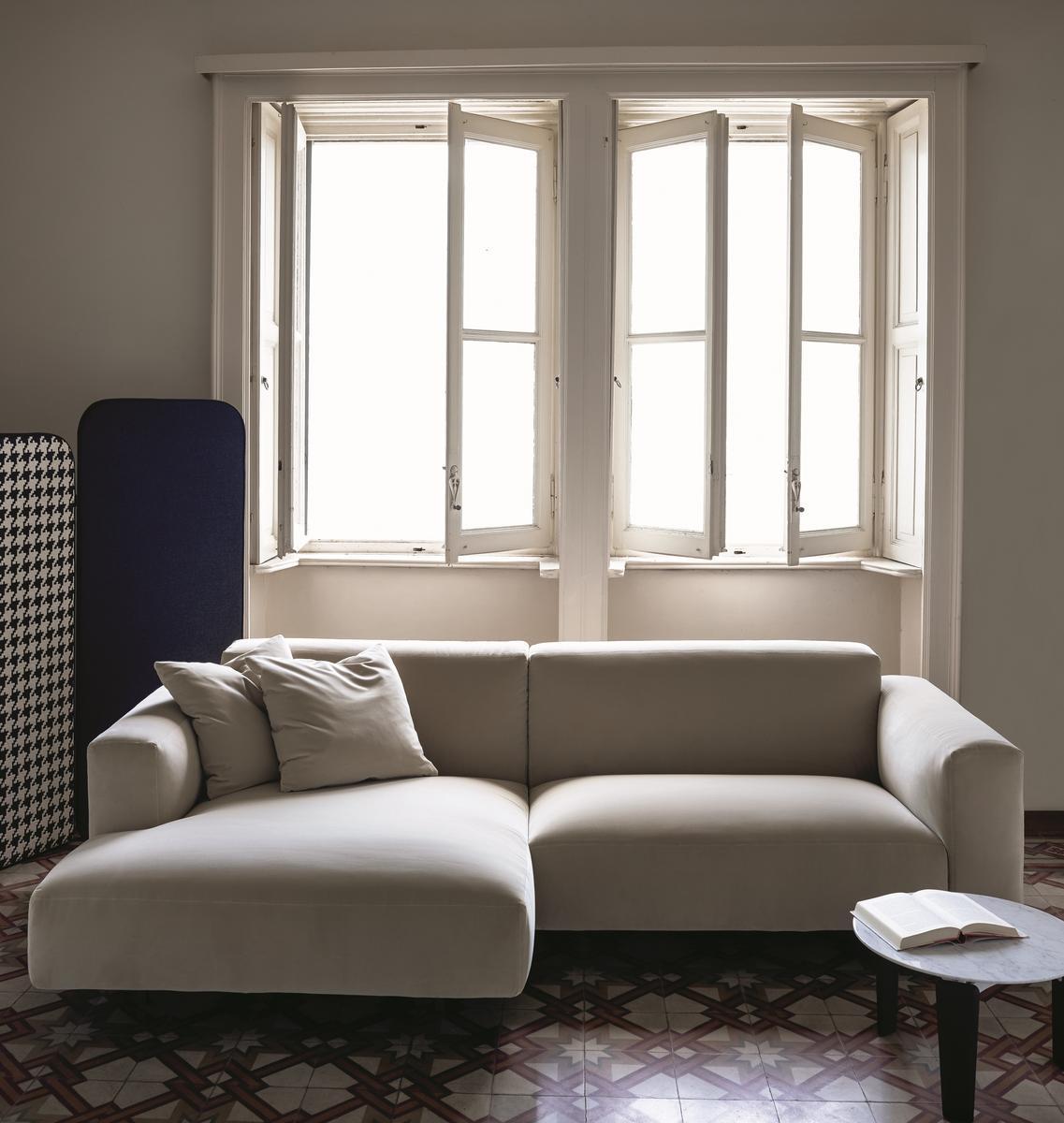 3 seater fabric sofa | Claudine L by Arflex