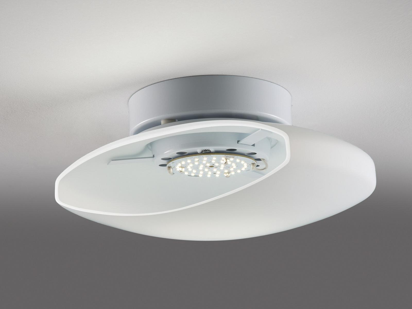 Satin glass wall lamp / ceiling lamp | Moris Pp by Vistosi