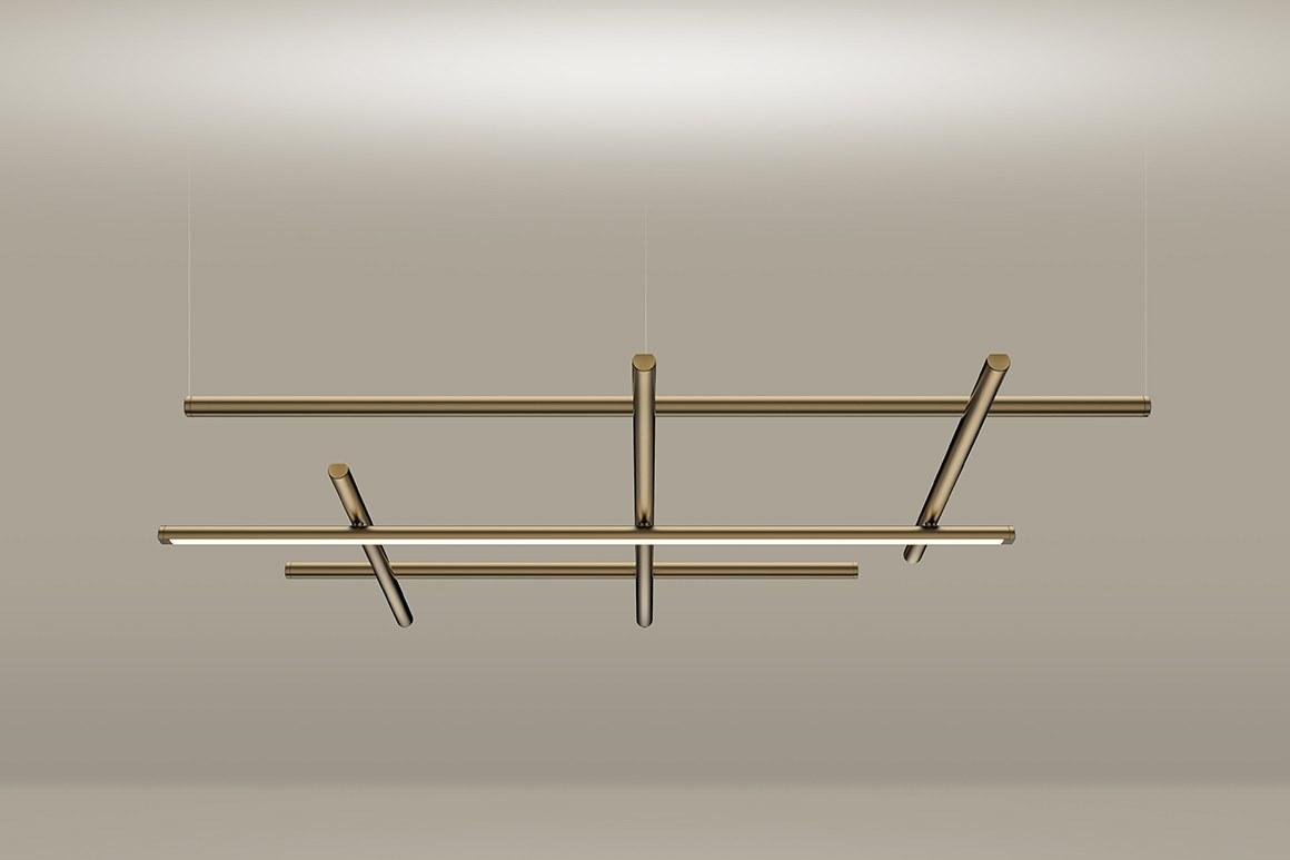 LED aluminium pendant lamp | Hilow by Panzeri