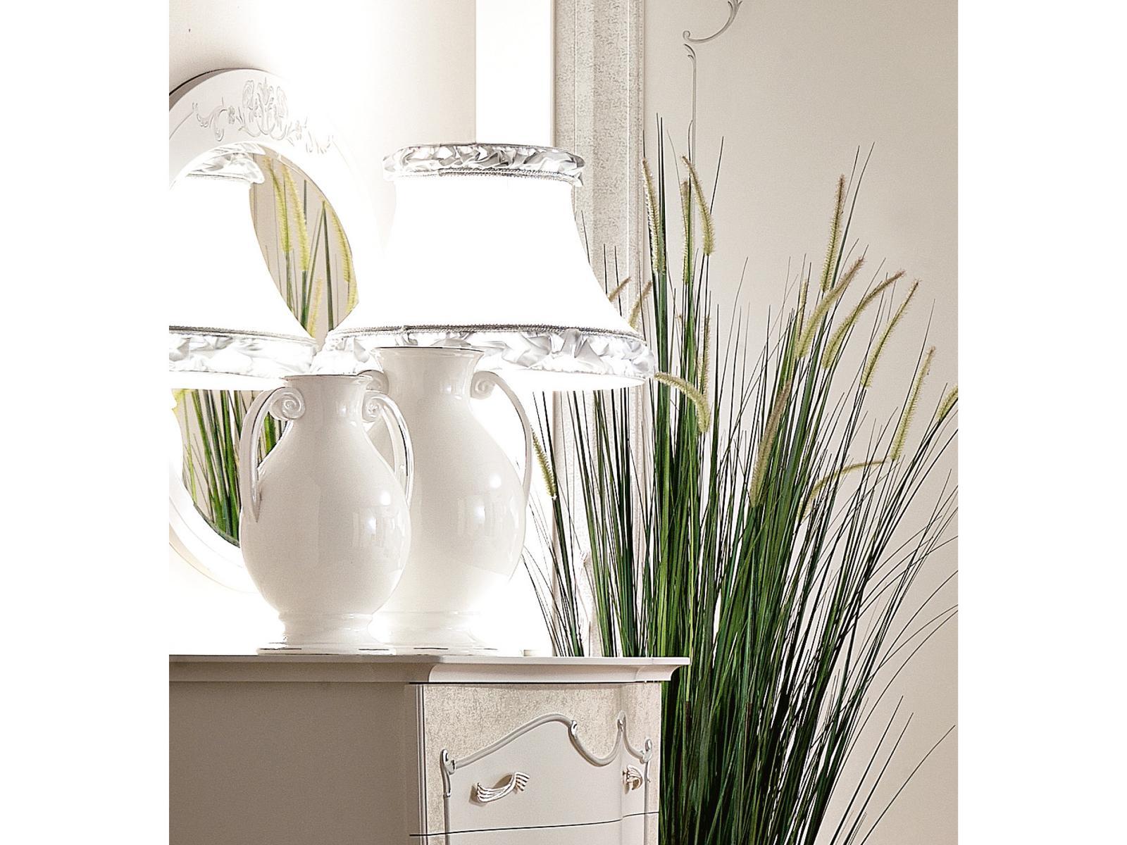 Fabric bedside lamp | Fashion Time by Barnini Oseo