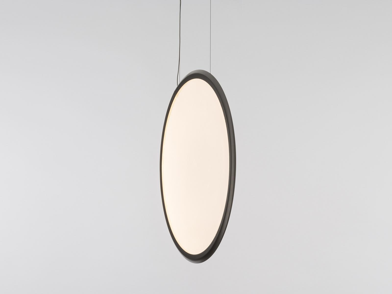 LED direct light technopolymer pendant lamp | Discovery Vertical by Artemide