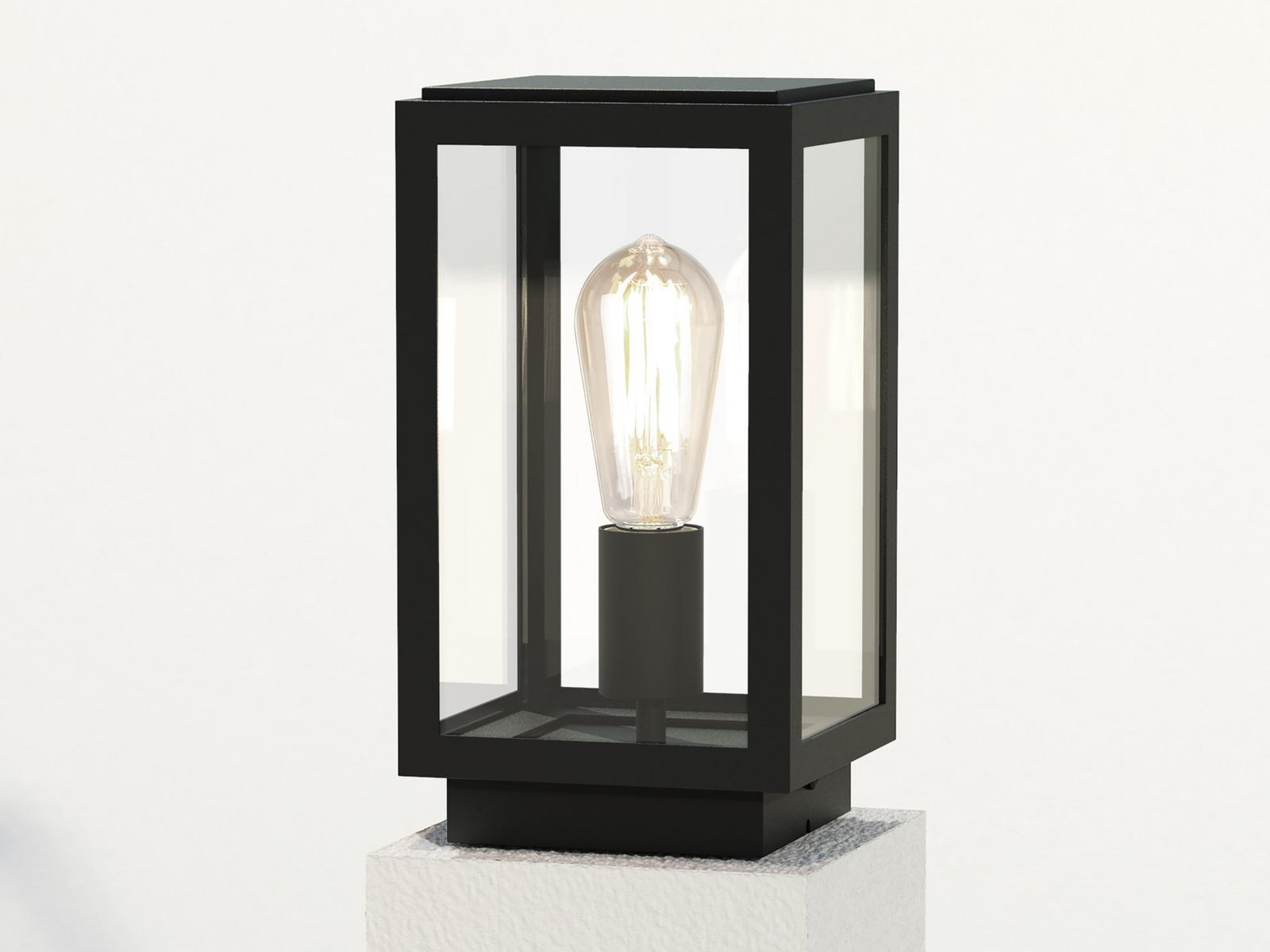 Contemporary style LED stainless steel floor lamp | Homefield Pedestal by Astro lighting