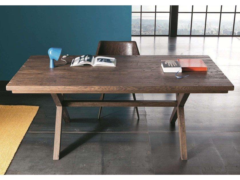 Rectangular oak table | Madrid by Altacorte