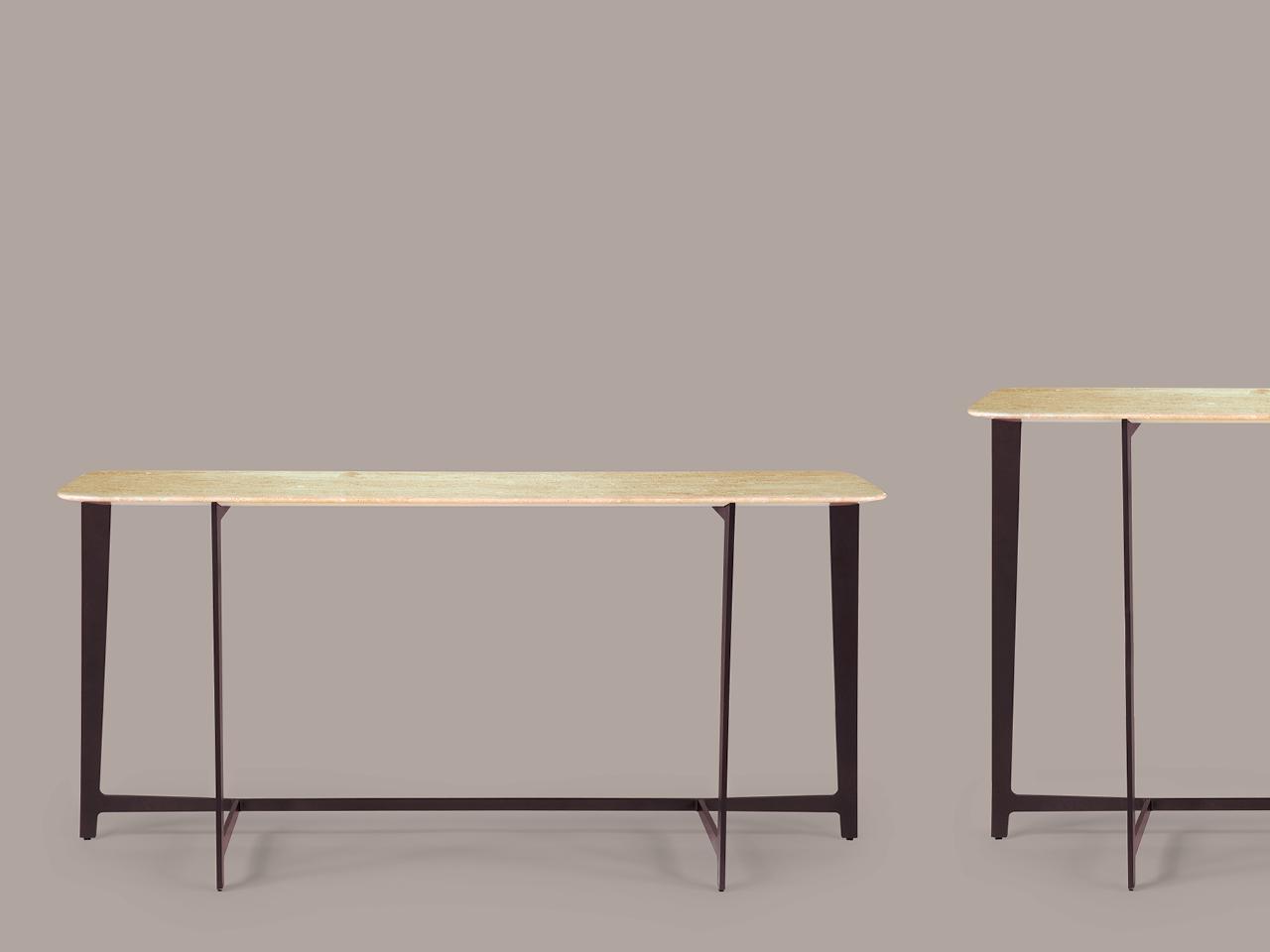 Rectangular marble writing desk | B Series by Borzalino