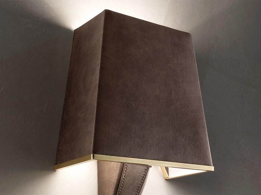 Eco-leather wall light | Darshan A2 G by Masiero