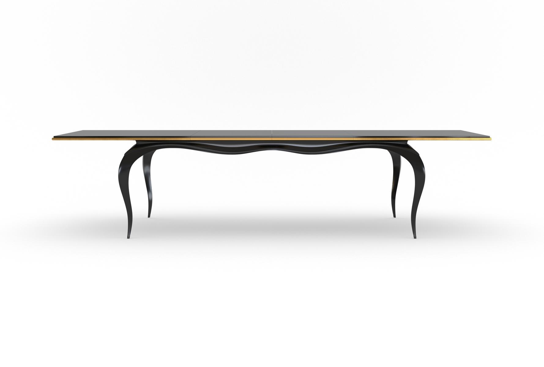 Extending rectangular beech table | Vanesio by Mantellassi 1926