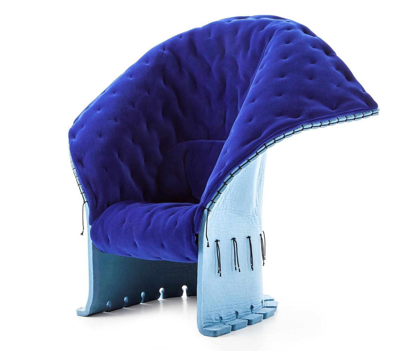 Wool felt armchair | 357 Feltri by Cassina