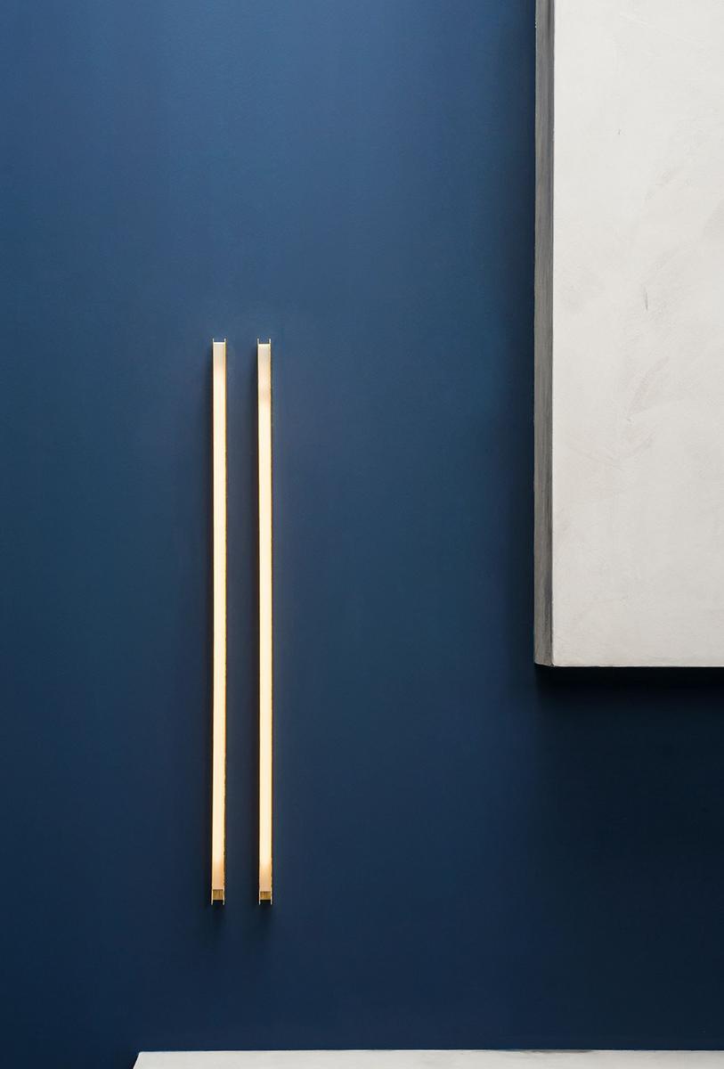LED metal wall light | Blade by Baxter