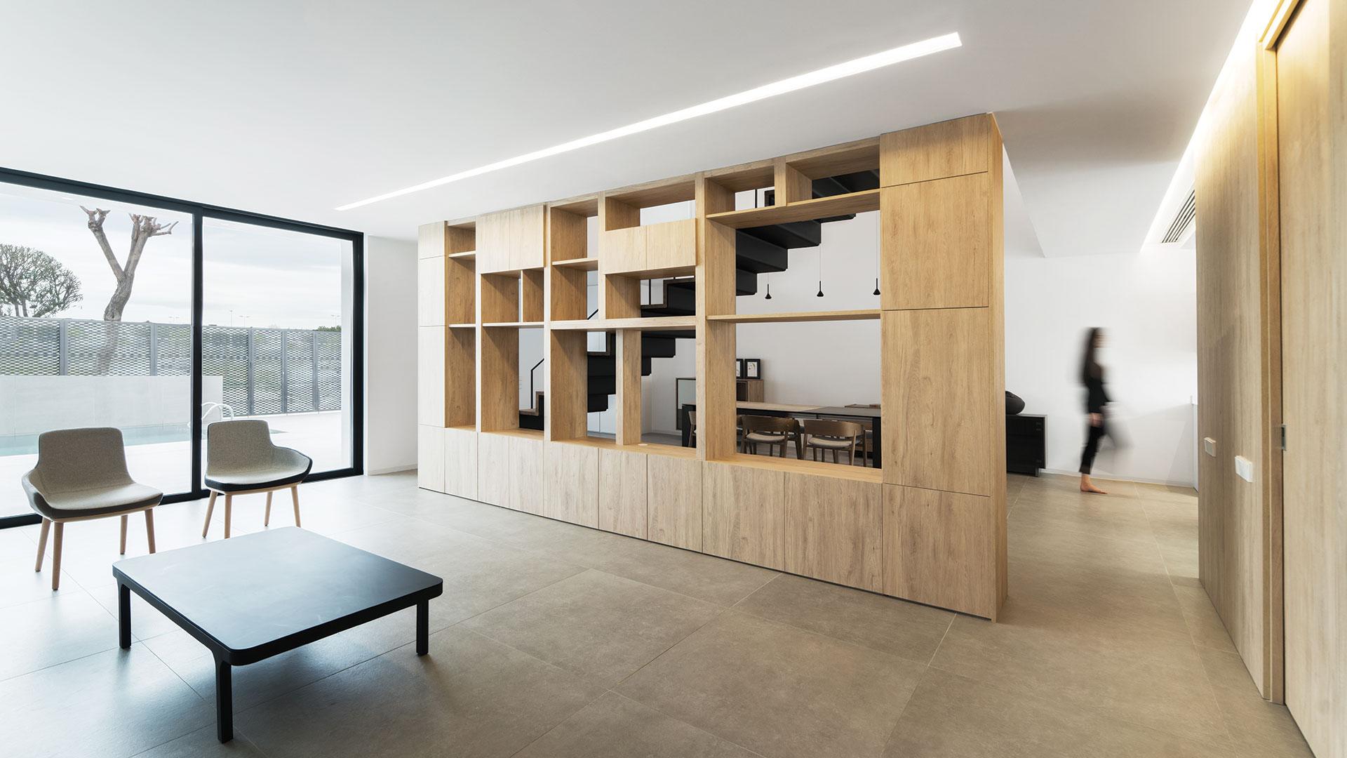 Aluminium linear lighting profile | Fifty Trimless by Arkoslight