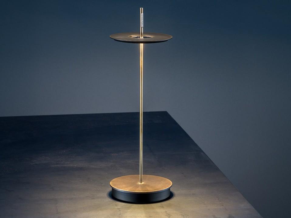 LED cordless brass table lamp | Giulietta Be T by Catellani & Smith