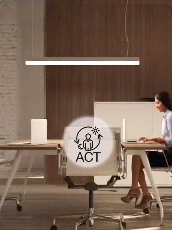 Metal LED sanitising light | Pure Bioair by Olev