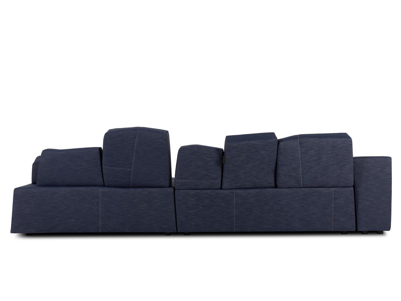 Sectional modular fabric sofa | Something Like This by Moooi