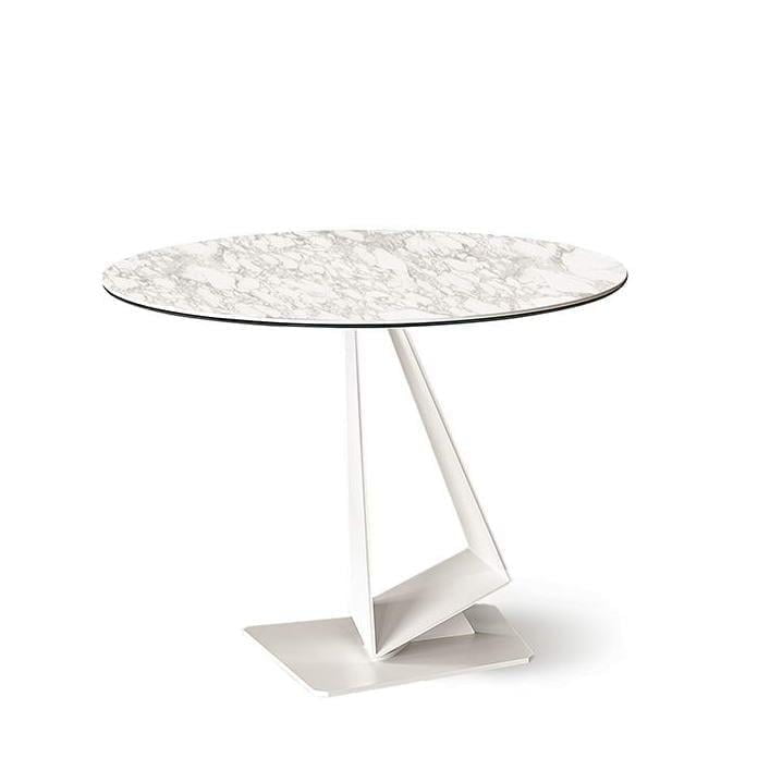 Round ceramic table | Roger Keramik by Cattelan Italia