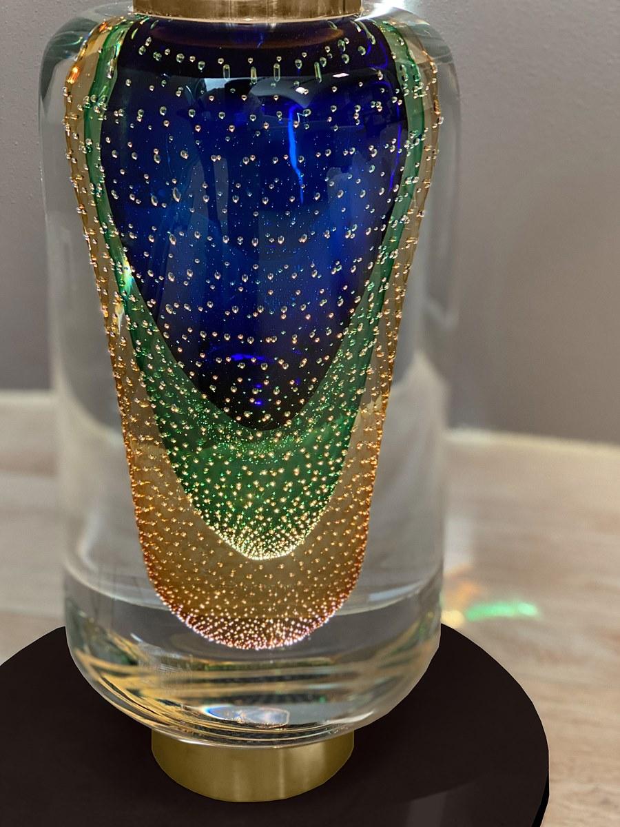 Round Murano glass coffee table | Pr.300 by Stella del Mobile