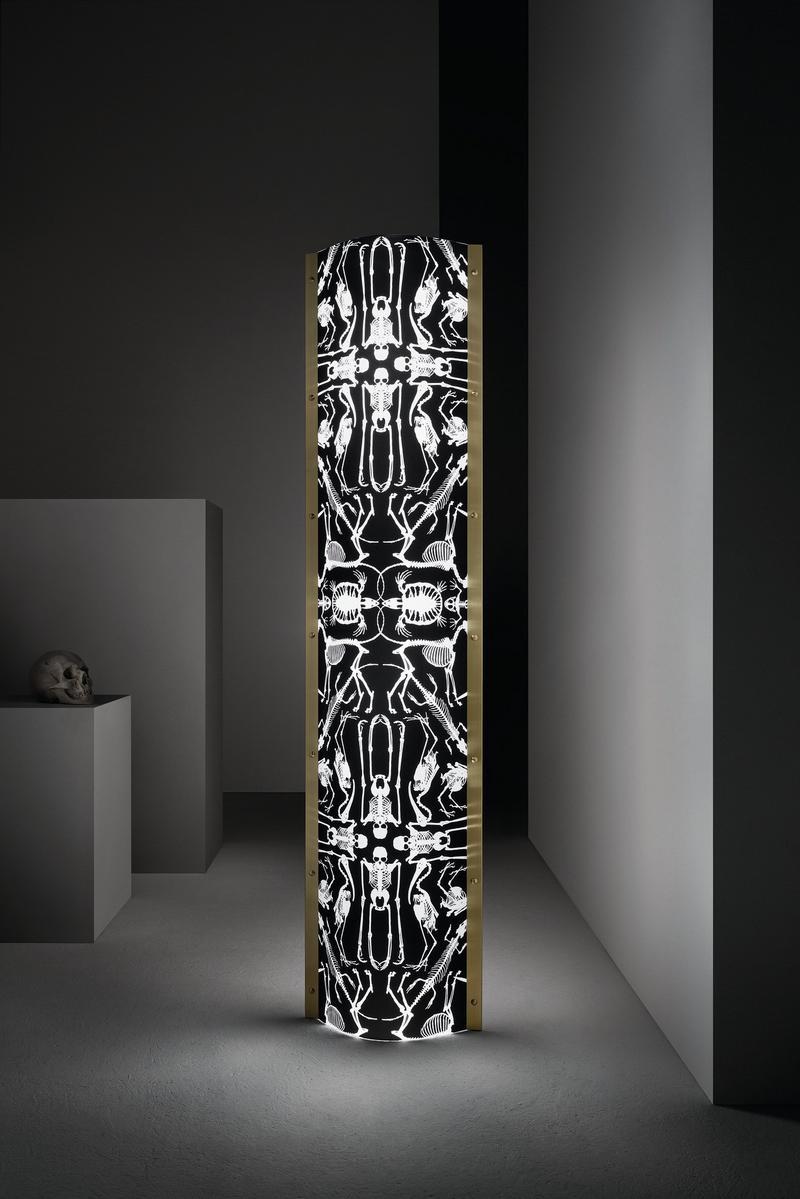 Cristalflex® and Opalflex® LED floor lamp with dimmer | The Lightning Archives by Slamp