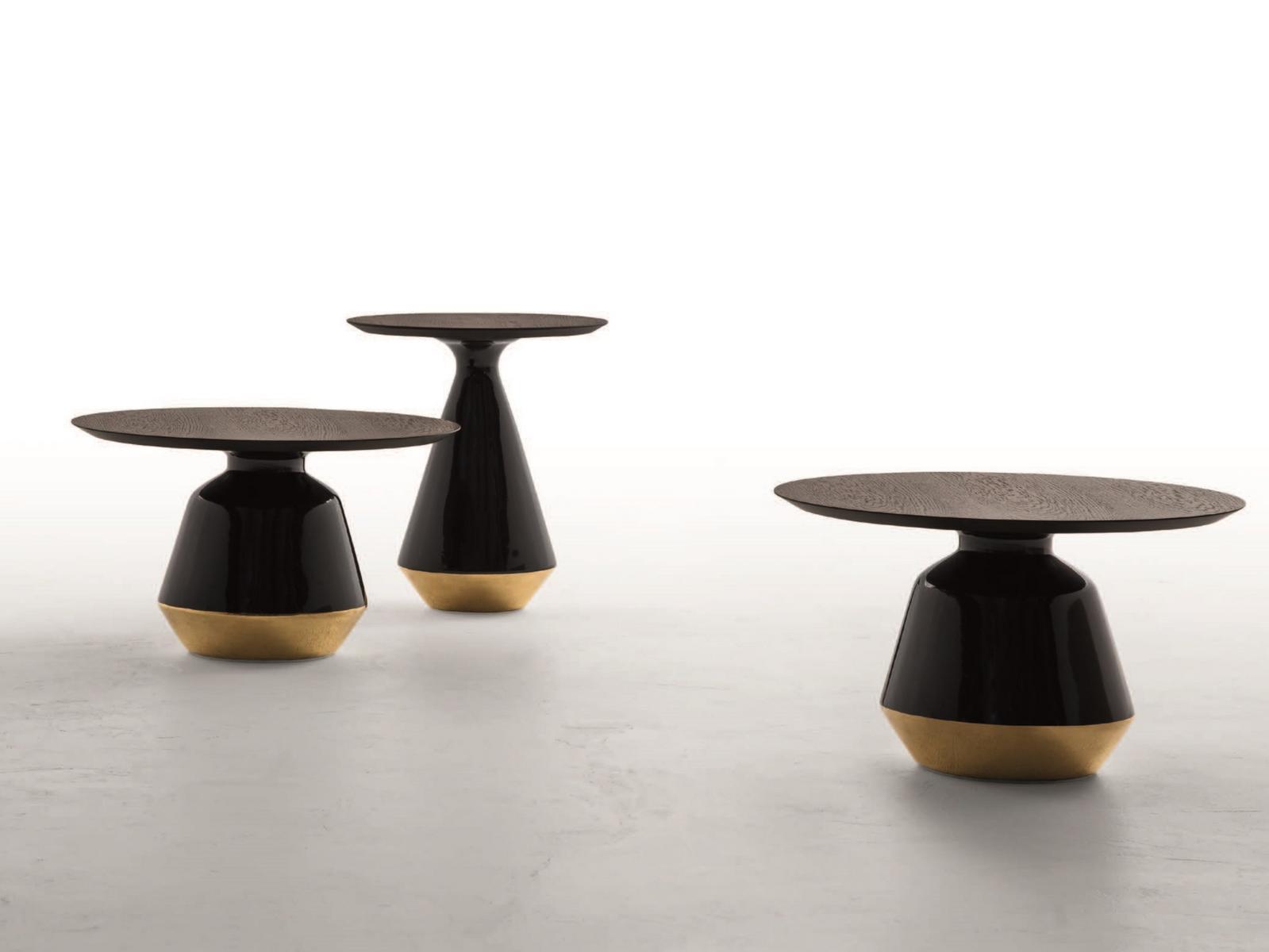 Round MDF coffee table | Amira by Tonin Casa