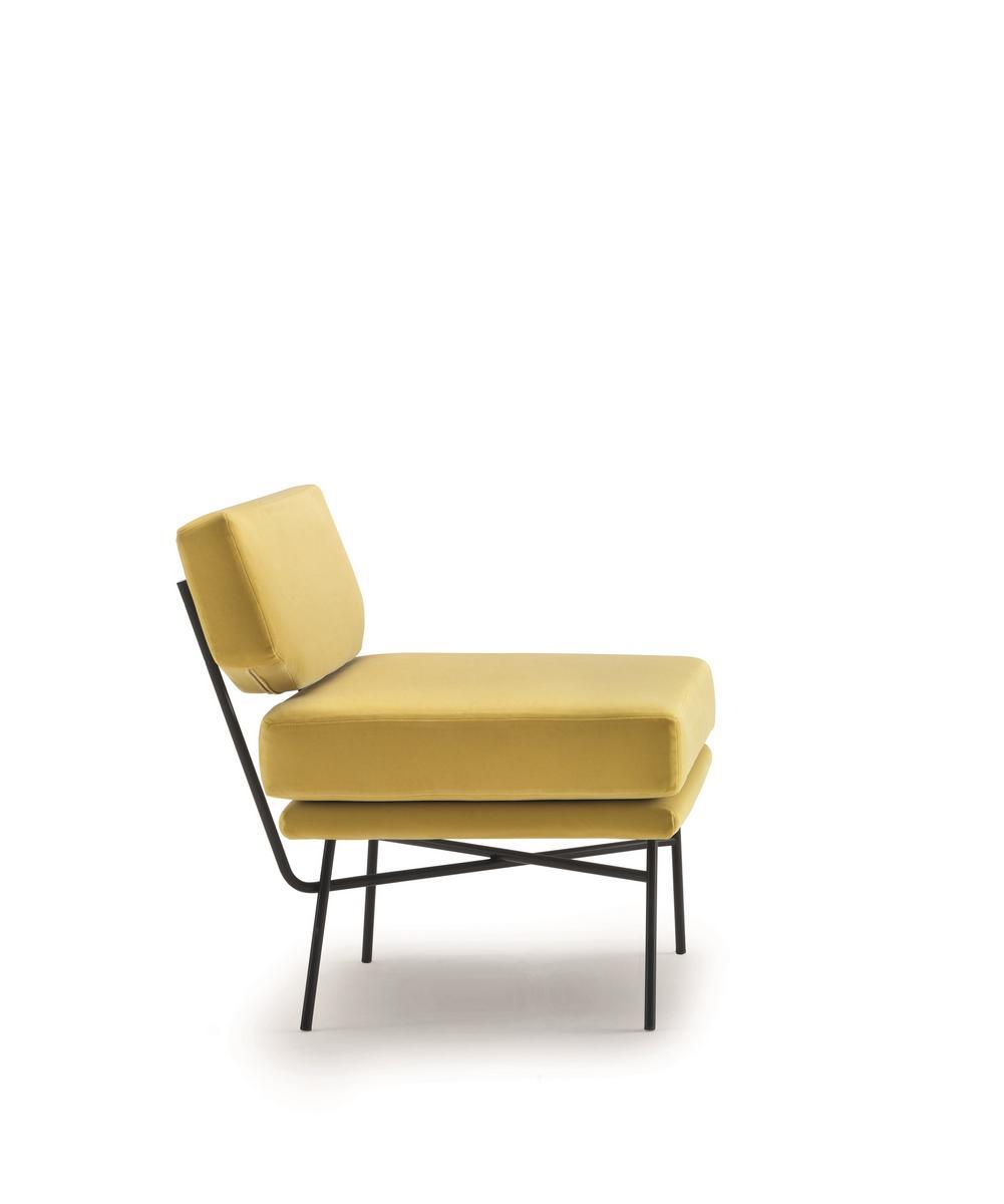 Fabric armchair | Elettra by Arflex