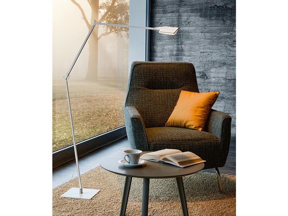 LED adjustable floor lamp | Jackie by Panzeri