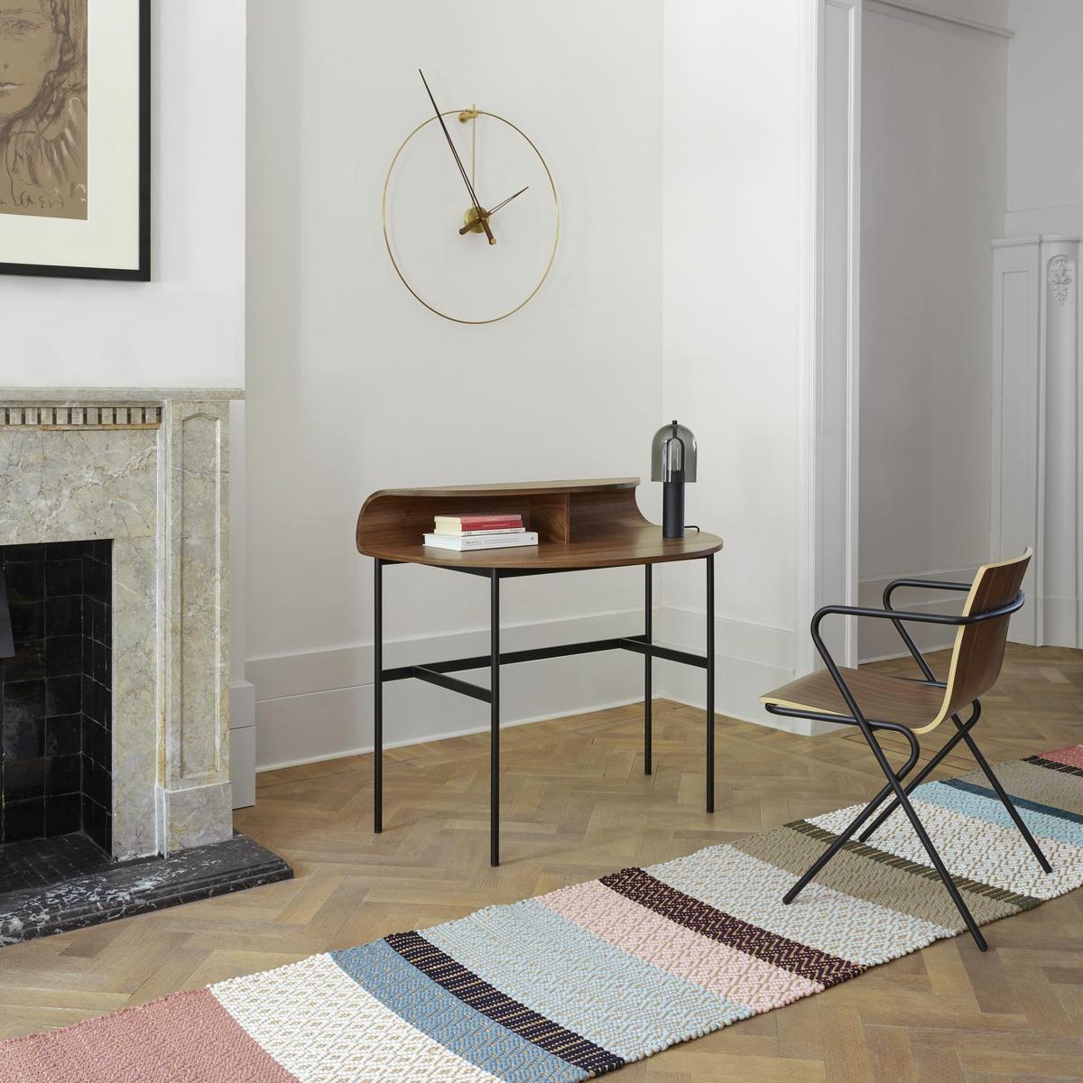 Wall-mounted brass clock | Pik by Ligne Roset