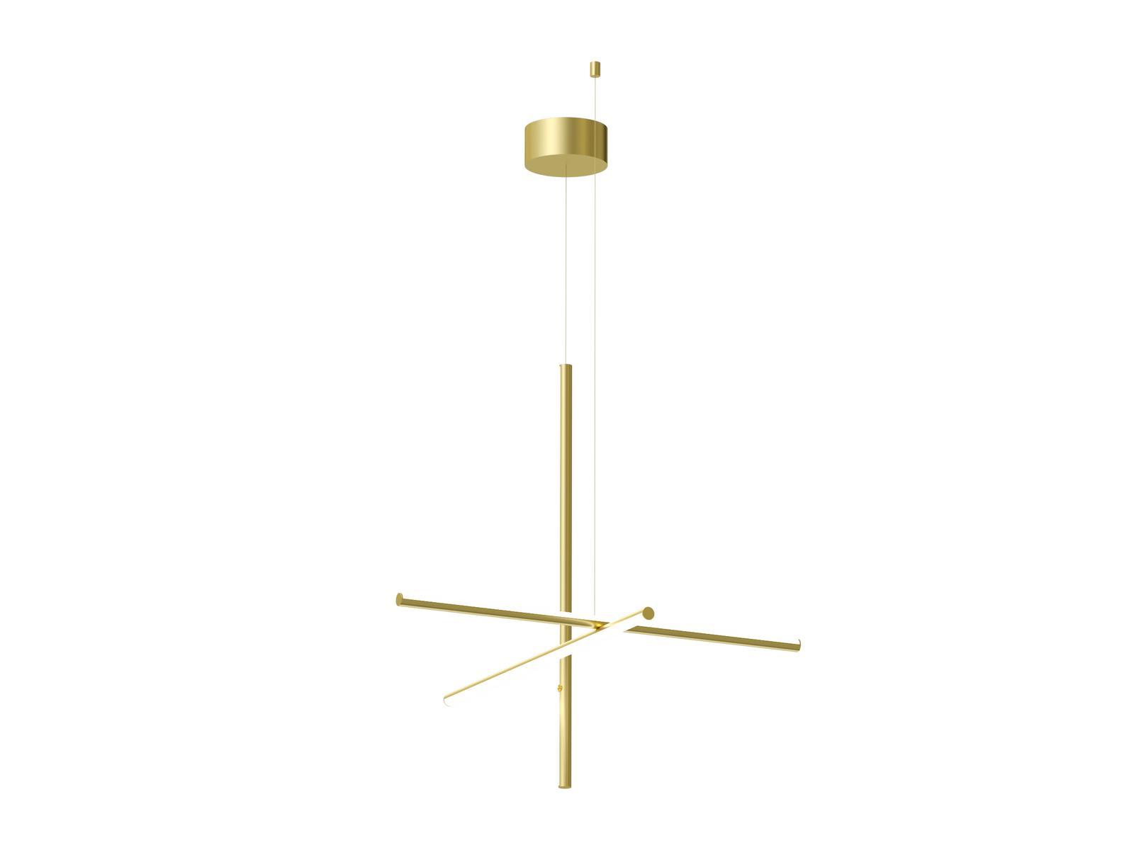 LED extruded aluminium pendant lamp | Coordinates S1 by Flos