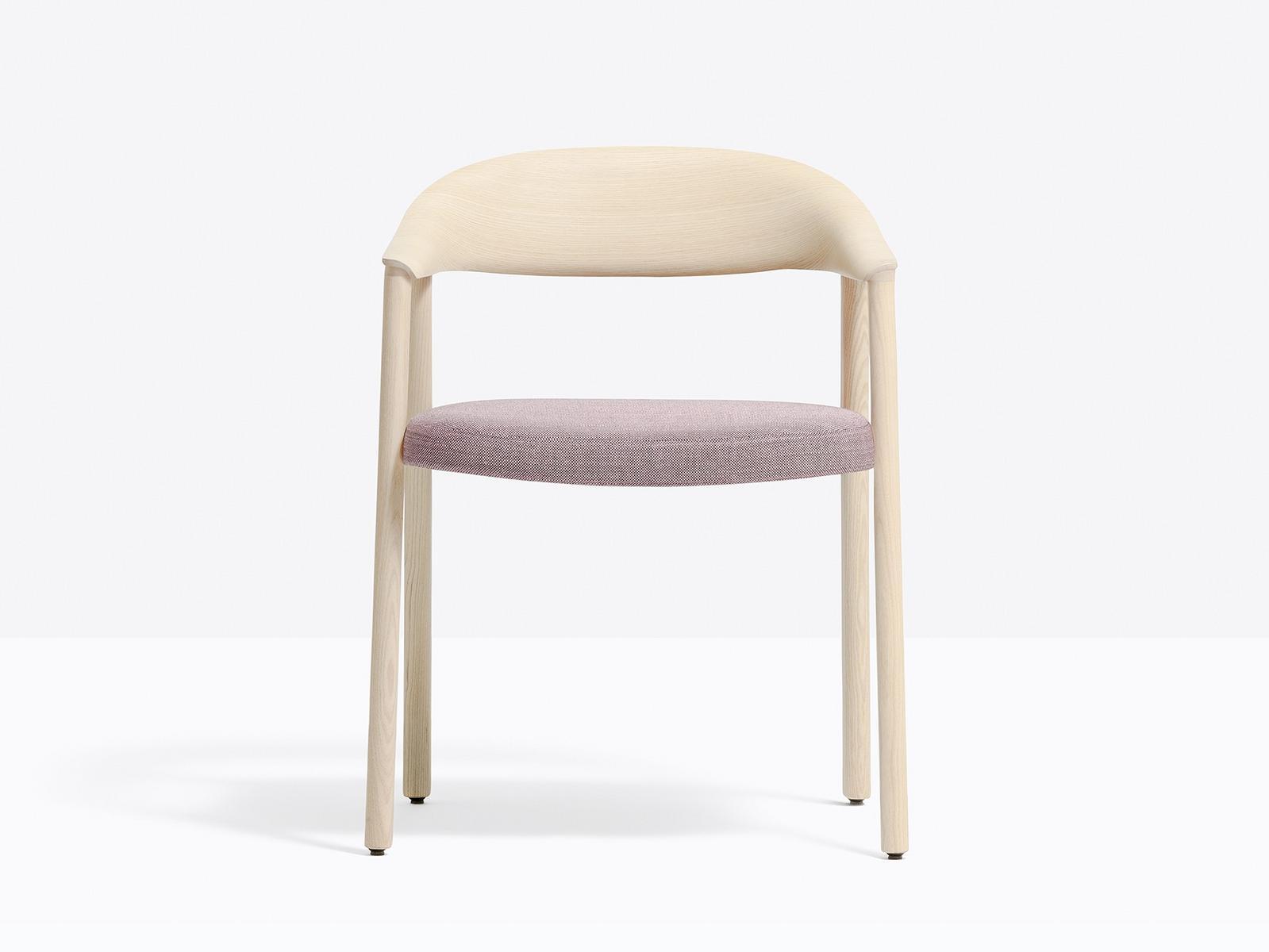 Ash chair with armrests | Héra 2865 by Pedrali
