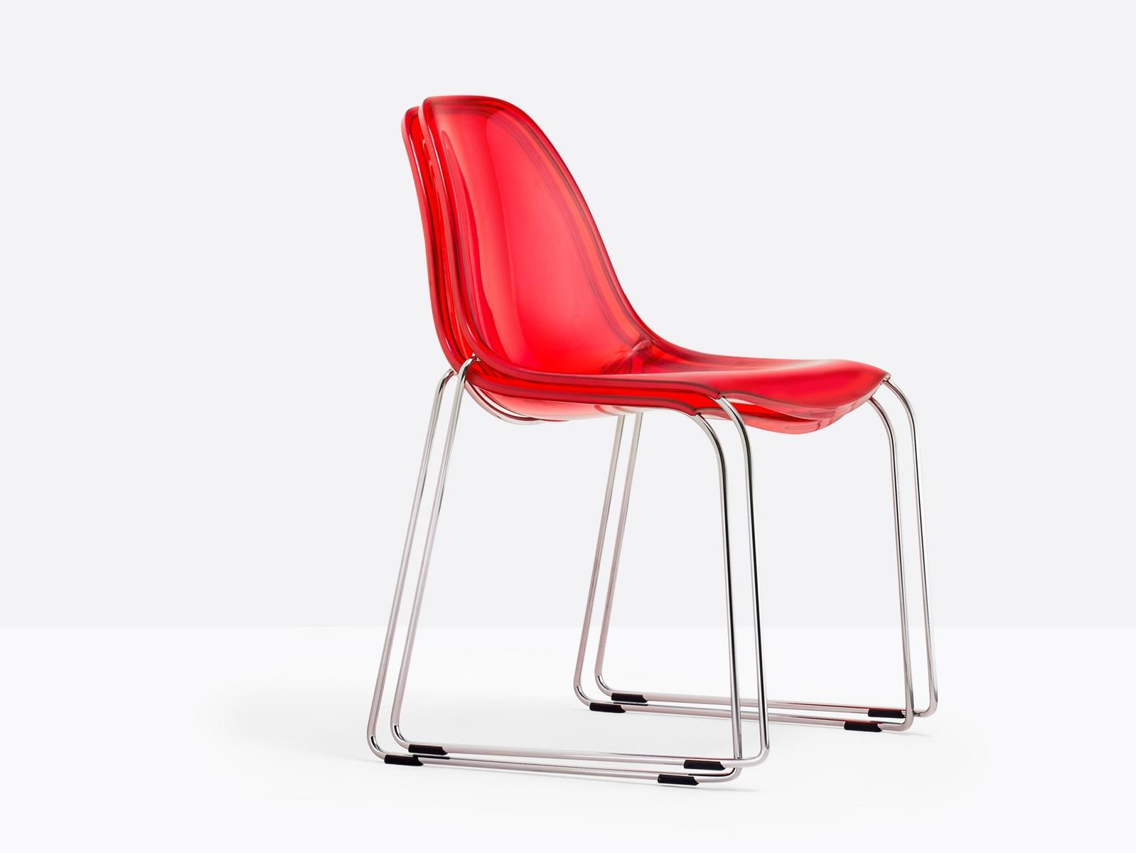 Polycarbonate chair | Day Dream 401 by Pedrali