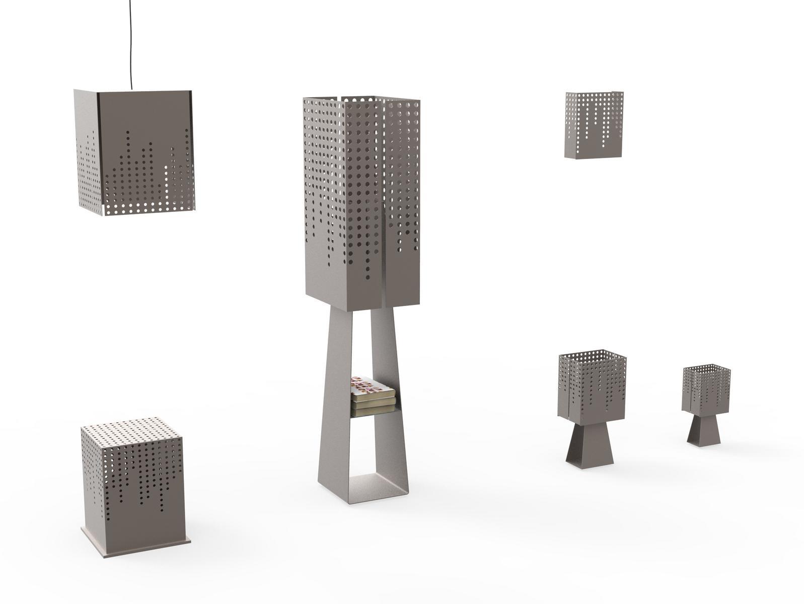 Plate floor lamp | Skyline by Cantori