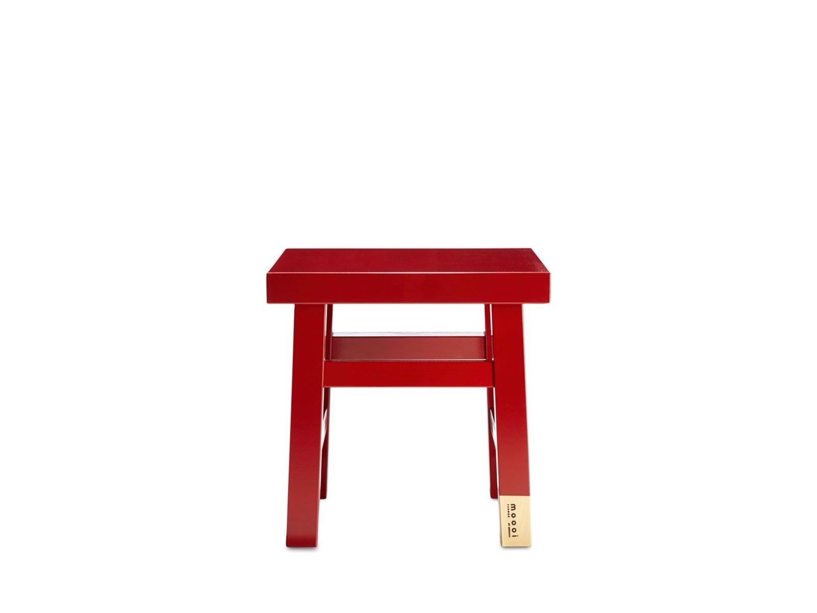 Low square birch coffee table | Common Comrades Farmer by Moooi