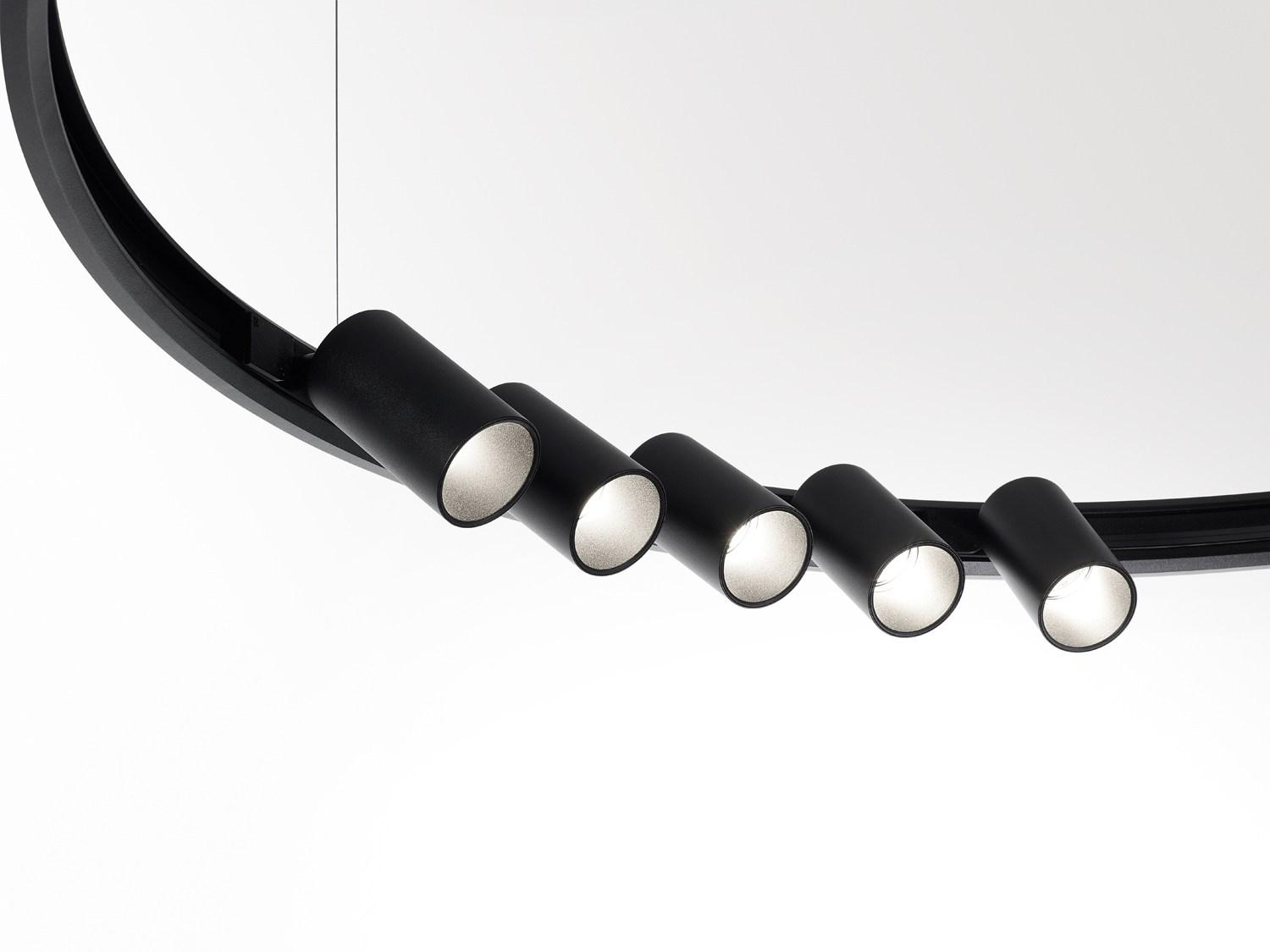 LED pendant lamp | Superloop Mdl by Delta light