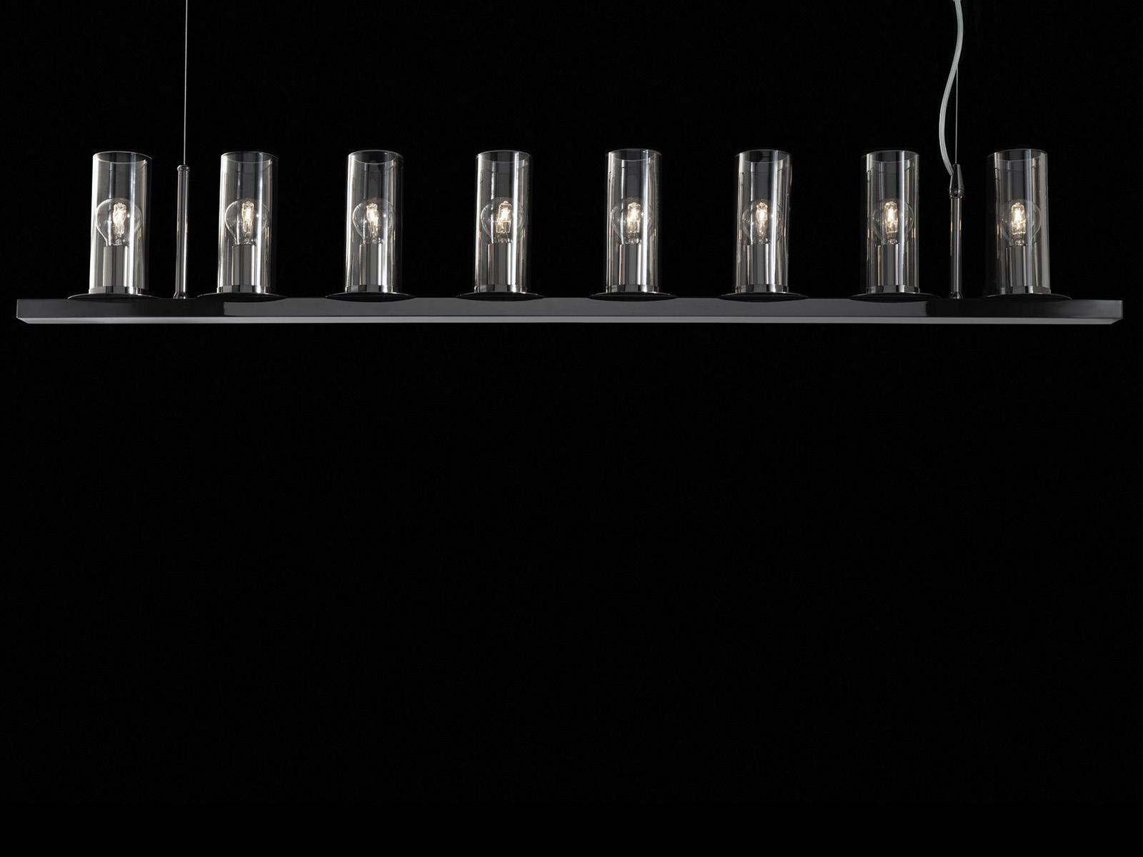 Handmade blown glass pendant lamp | Roxanne by Aiardini lighting