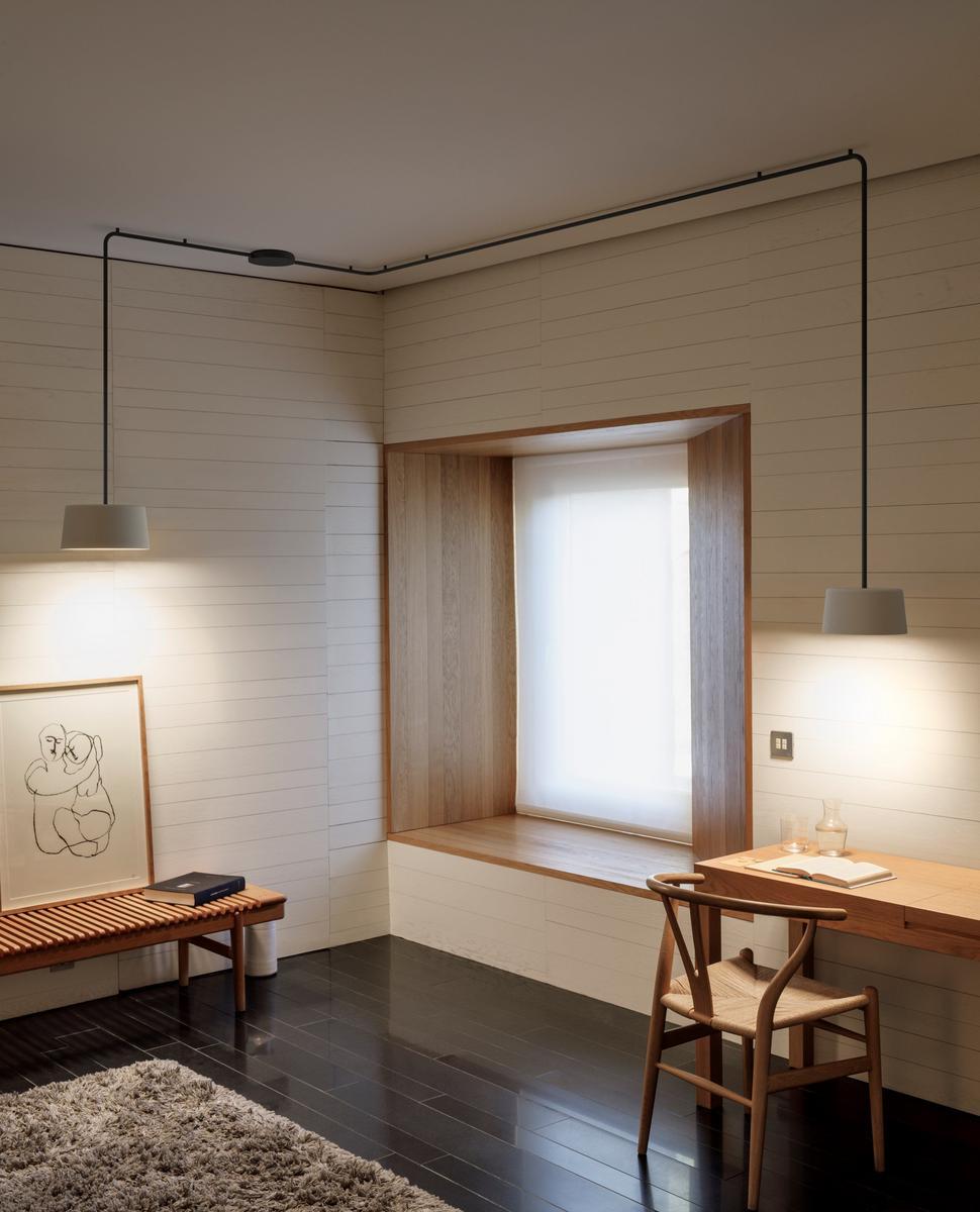 LED aluminium pendant lamp | Tube by Vibia