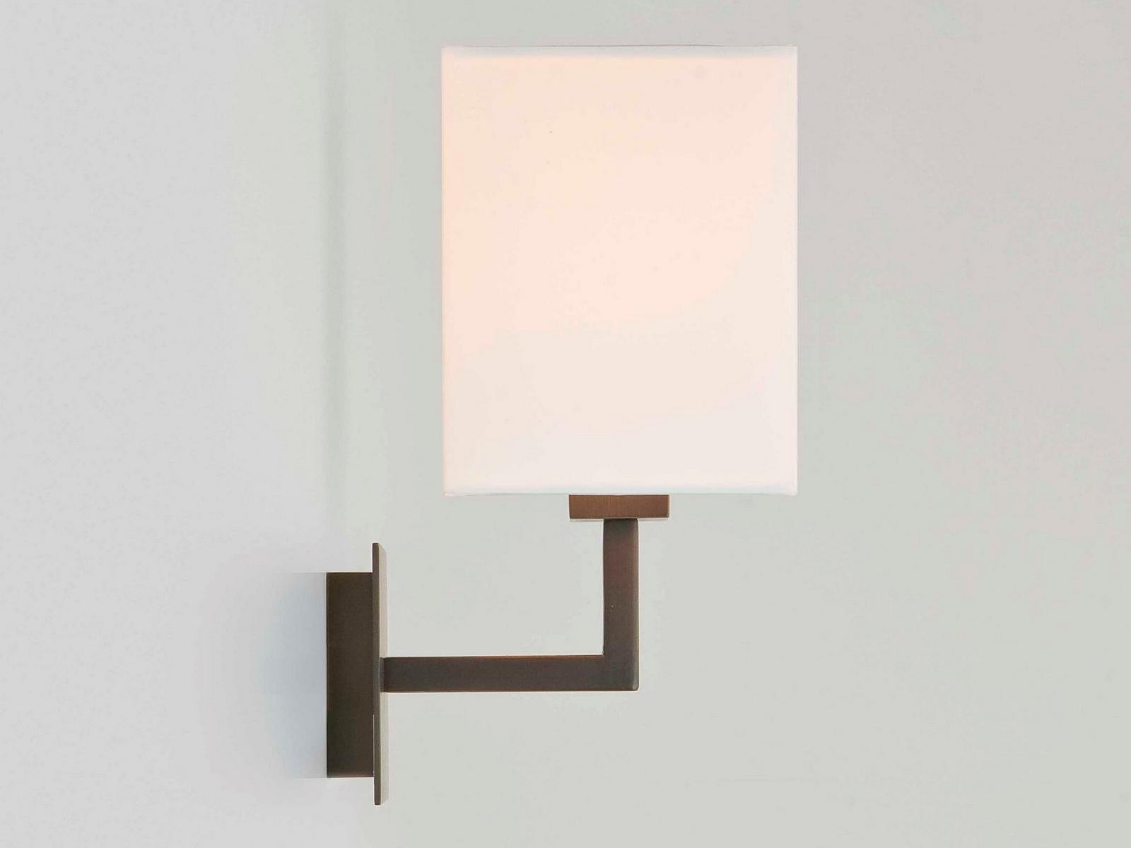 Wall lamp in steel and fabric | Connaught by Astro lighting