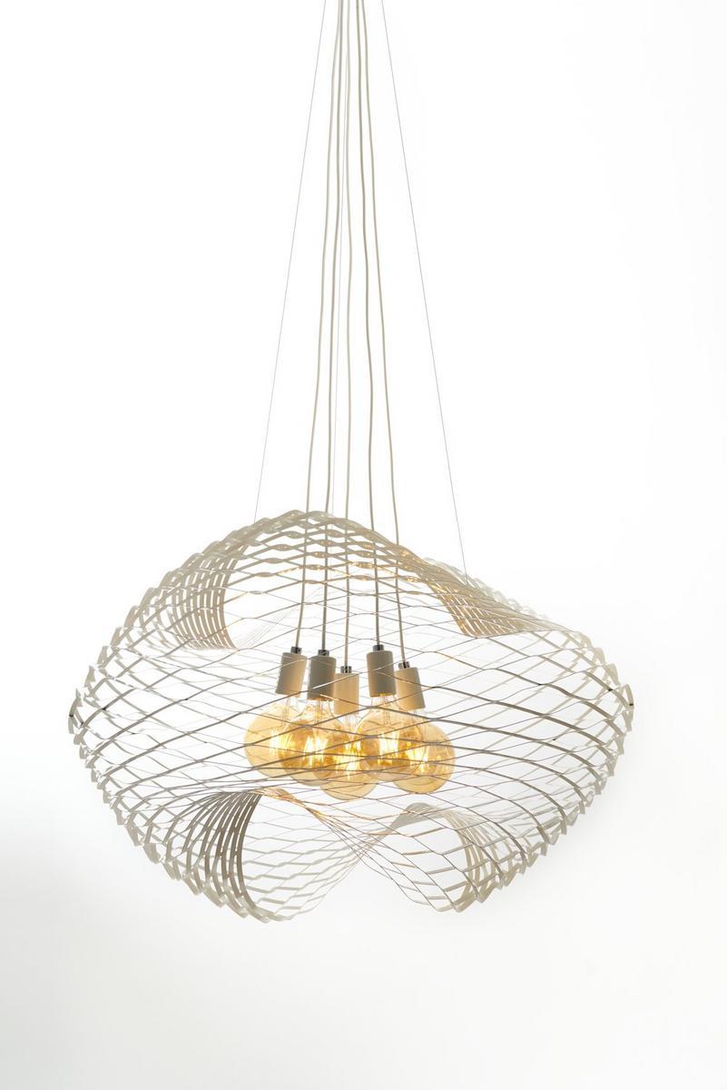 Direct light metal pendant lamp | Net by Zava