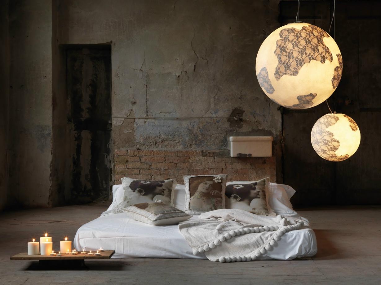 Fiberglass pendant lamp | Ululì - Ululà by Karman