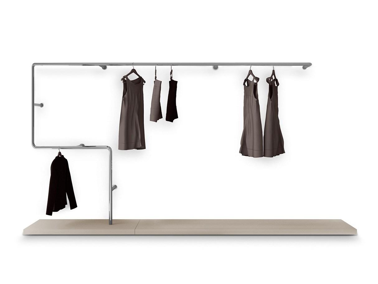 Sectional steel walk-in wardrobe | Snake by Pianca