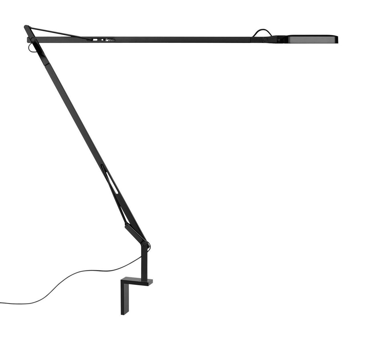 LED direct light with swing arm table lamp | Kelvin Led by Flos