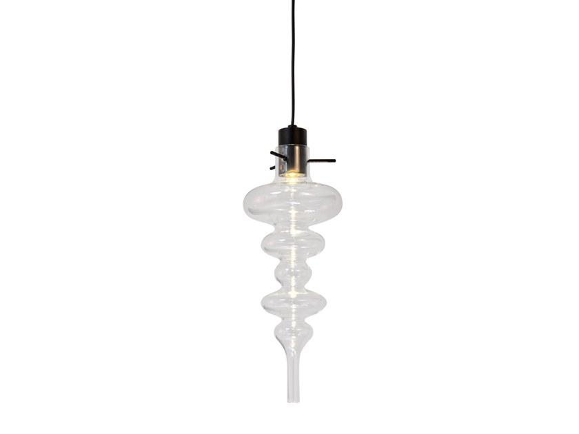 Contemporary style LED direct light glass pendant lamp | Reflexx H1 by Ilfari