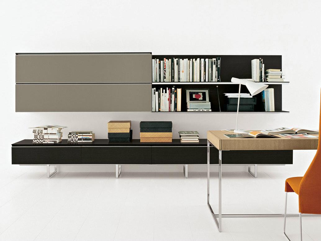 Sectional TV wall system | Pab by B&B Italia