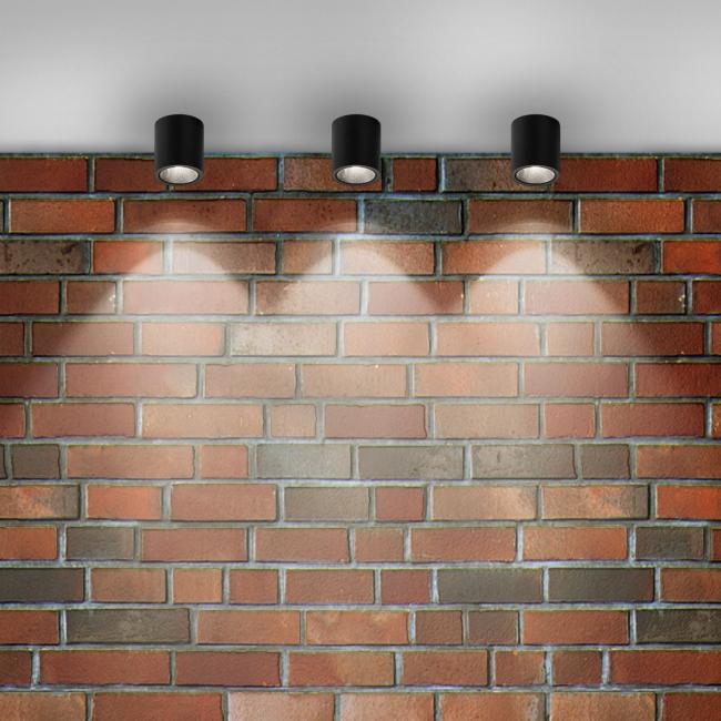 LED round ceiling spotlight | Boxy R by Delta light