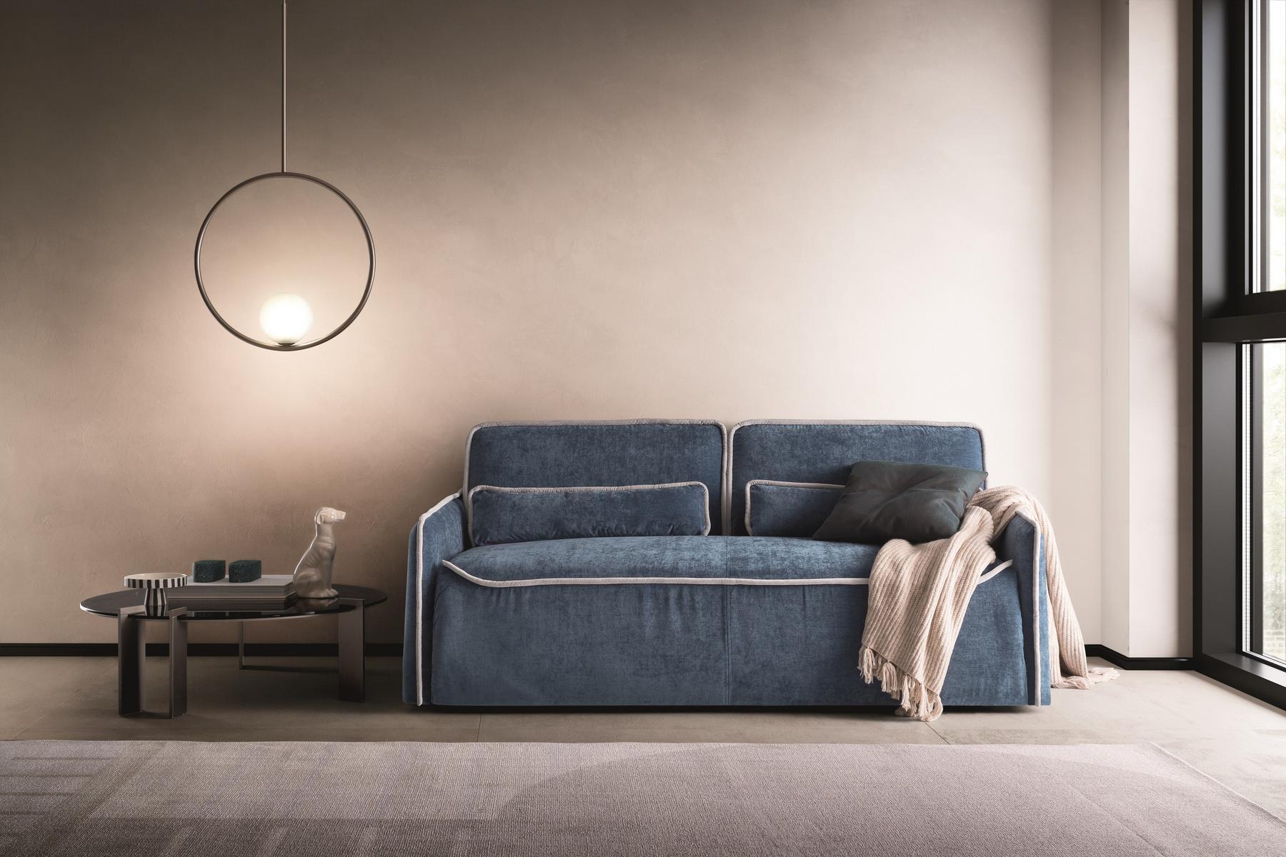 Fabric sofa bed with removable cover | Lulù 2.0 by Ditre Italia