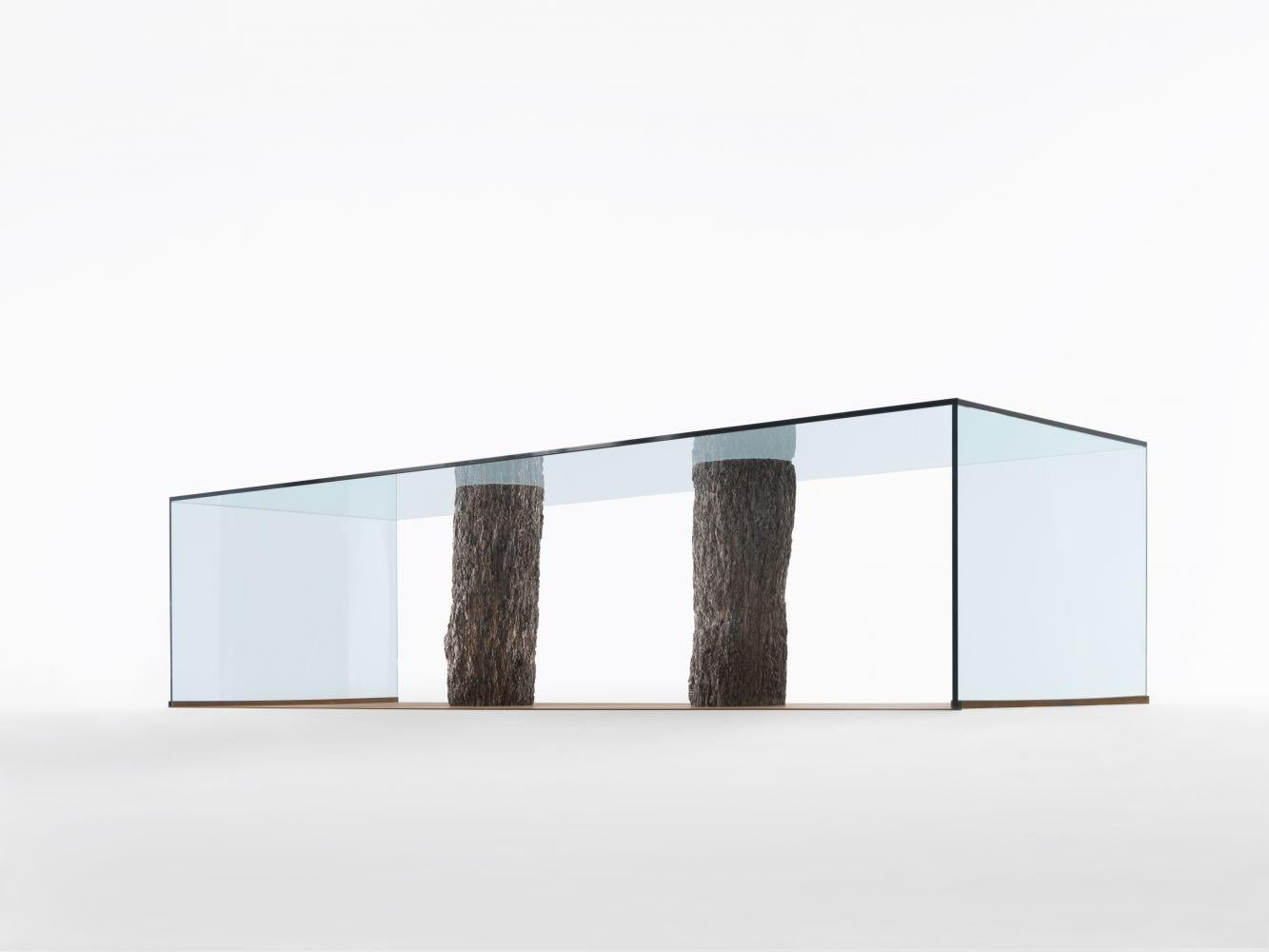 Rectangular veneer table | Laguna by Riva 1920