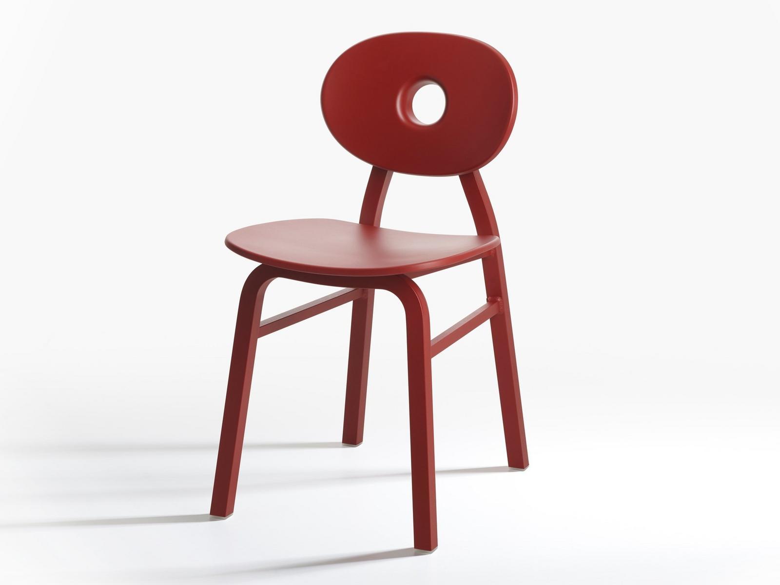 Technopolymer chair | Elipse by Zanotta
