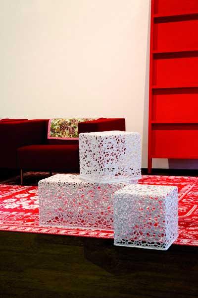 Wall-mounted wooden bookcase | Oblique by Moooi