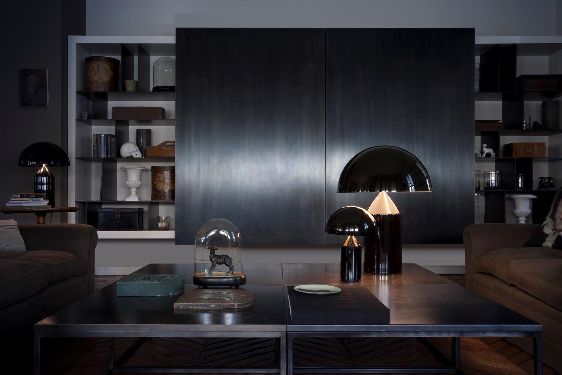 Aluminium table lamp | Atollo Metal by Oluce