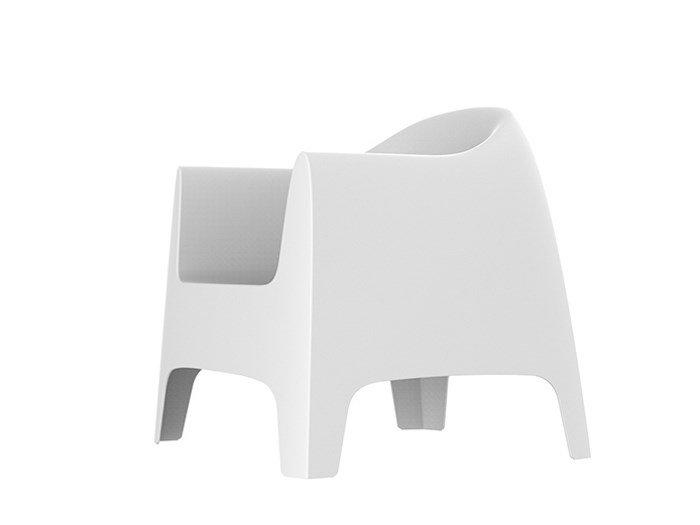 Garden armchair with armrests | Solid by Vondom