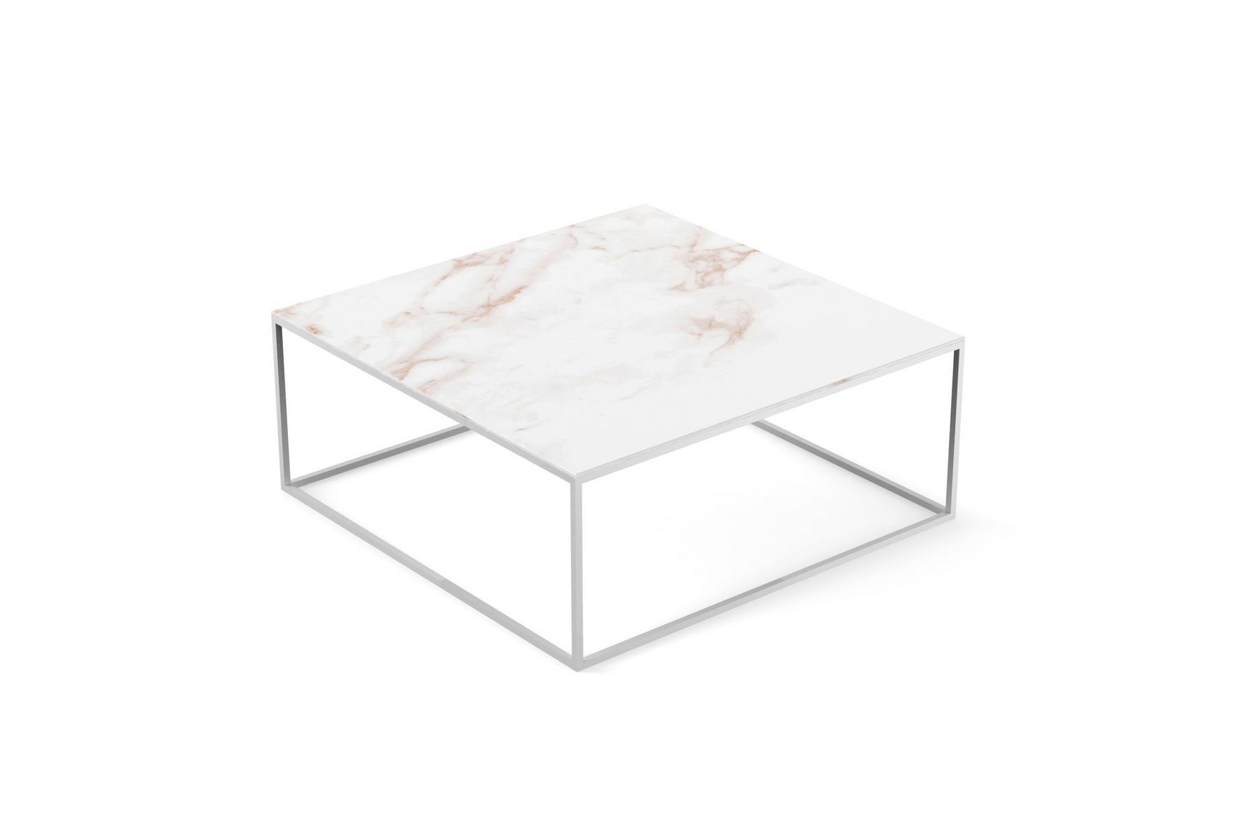 Low square garden side table | Pixel by Vondom