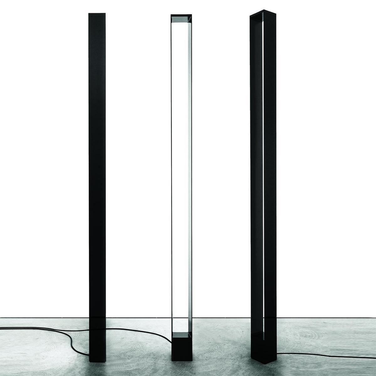 LED indirect light aluminium floor lamp | Tru by Nemo