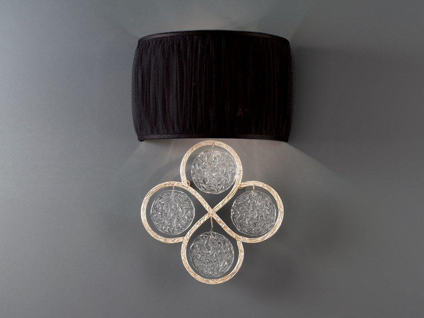 Handmade bronze wall light | Lines Ap1430/2 by Serip